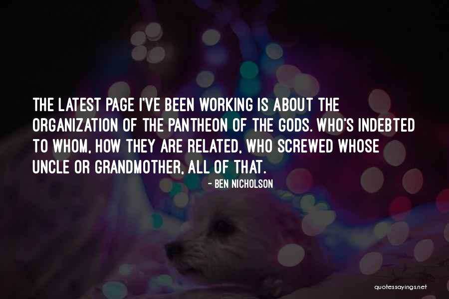 Onagers Translate Quotes By Ben Nicholson Onagers Translate Quotes By Ben Nicholson
