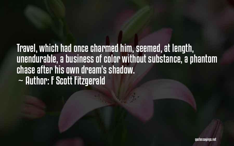 Once A Dream Quotes By F Scott Fitzgerald