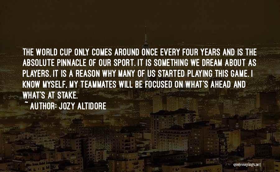 Once A Player Quotes By Jozy Altidore