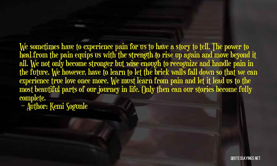Once Again Fall In Love Quotes By Kemi Sogunle