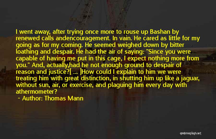 Once I Cared Quotes By Thomas Mann