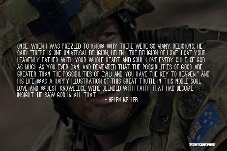 Once I Was Happy Quotes By Helen Keller Once I Was Happy Quotes By Helen Keller