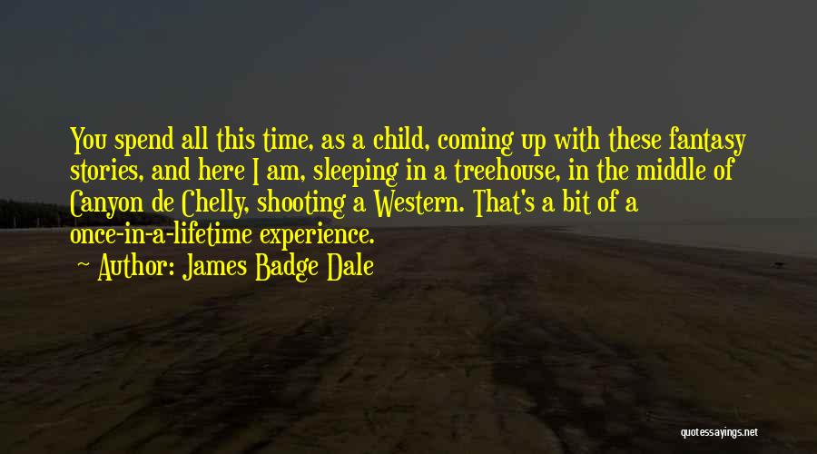 Once In A Lifetime Experience Quotes By James Badge Dale