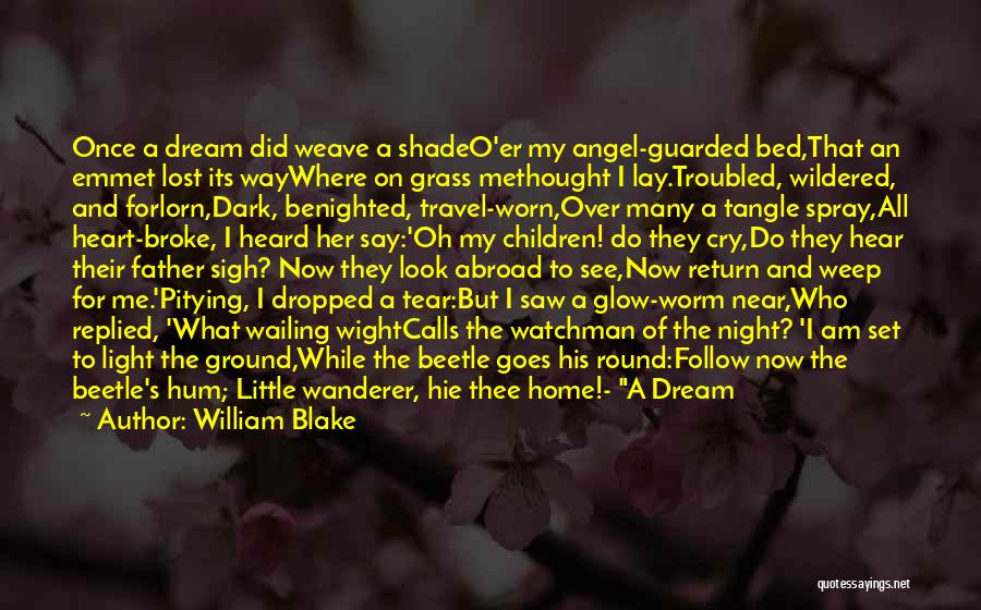 Once Upon A Dream Quotes By William Blake