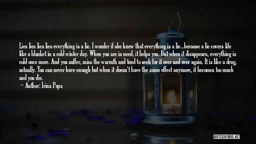 Once You Die Quotes By Irina Popa