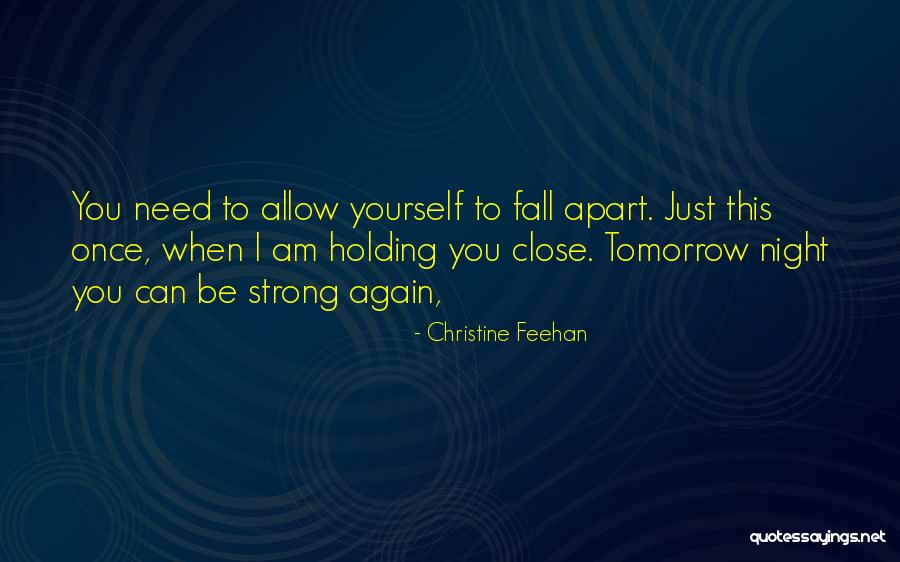 Once You Fall Quotes By Christine Feehan