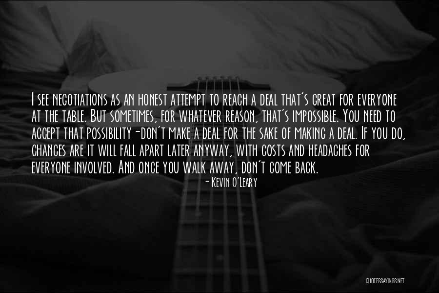 Once You Fall Quotes By Kevin O'Leary Once You Fall Quotes By Kevin O'Leary