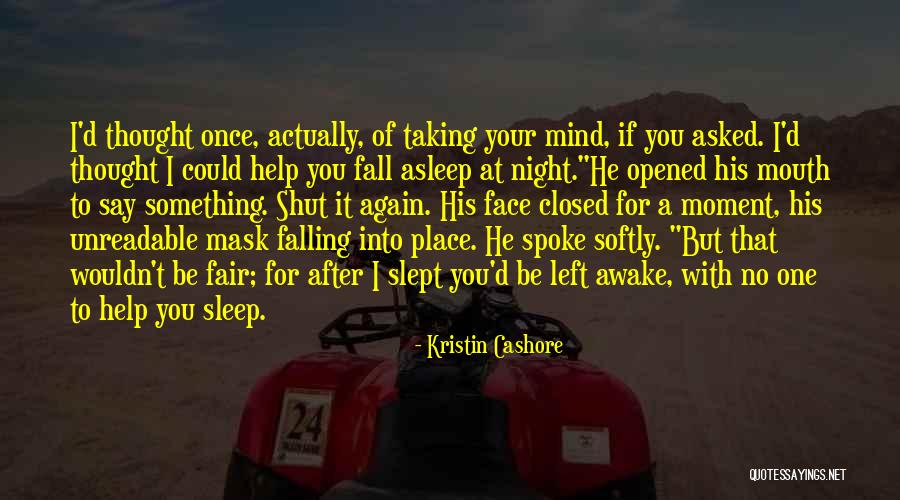 Once You Fall Quotes By Kristin Cashore