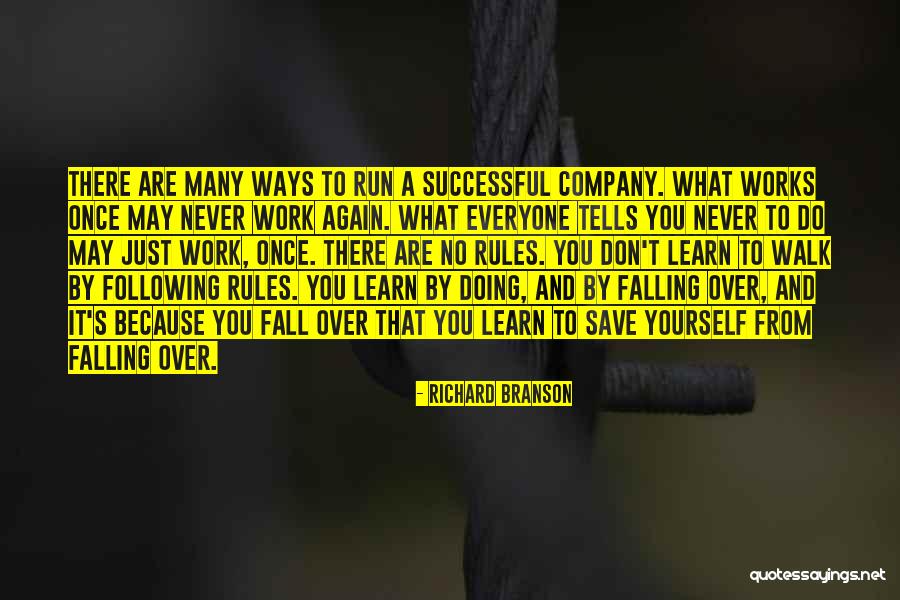 Once You Fall Quotes By Richard Branson Once You Fall Quotes By Richard Branson