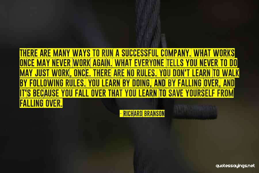 Once You Fall Quotes By Richard Branson