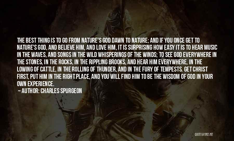 Once You Find Love Quotes By Charles Spurgeon
