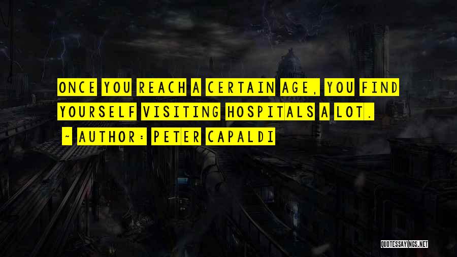 Once You Find Yourself Quotes By Peter Capaldi