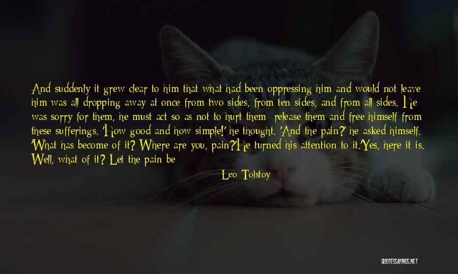 Once You Have Been Hurt Quotes By Leo Tolstoy