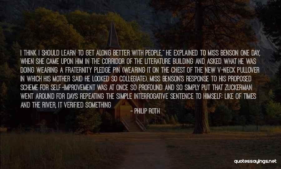 Once You Learn Quotes By Philip Roth