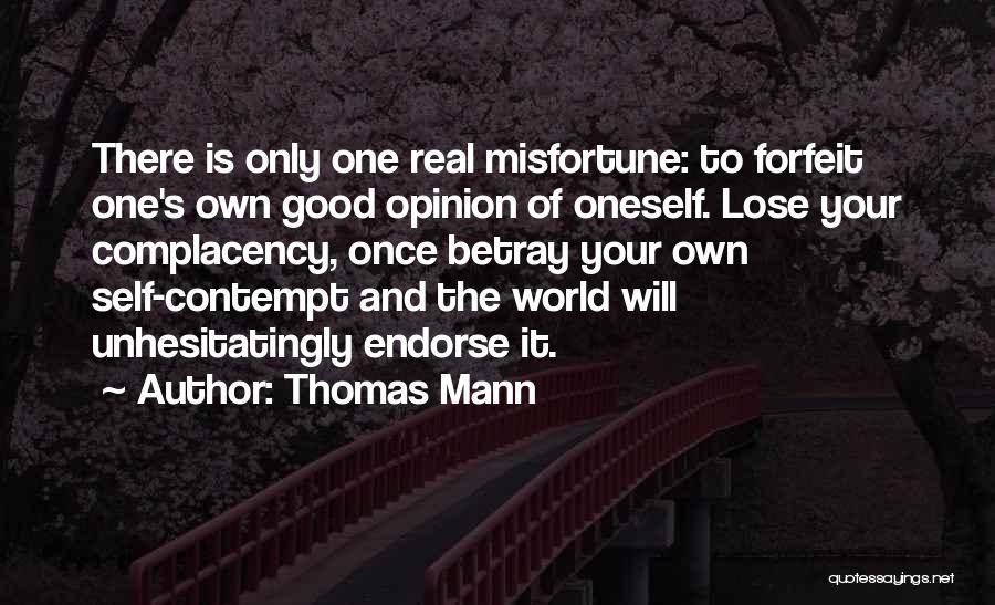 Once You Lose Respect Quotes By Thomas Mann