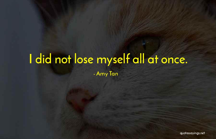 Once You Lose Someone Quotes By Amy Tan