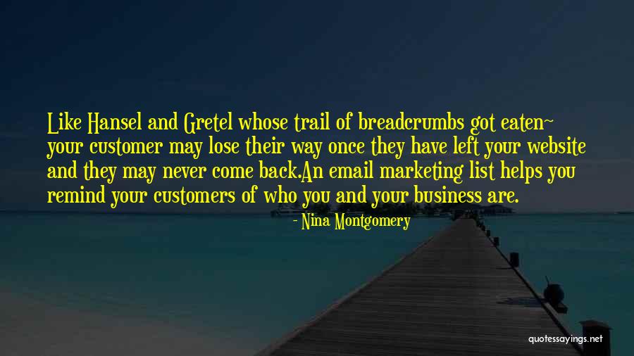 Once You Lose Someone Quotes By Nina Montgomery Once You Lose Someone Quotes By Nina Montgomery