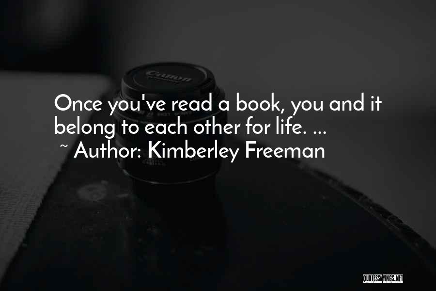 Once You Quotes By Kimberley Freeman