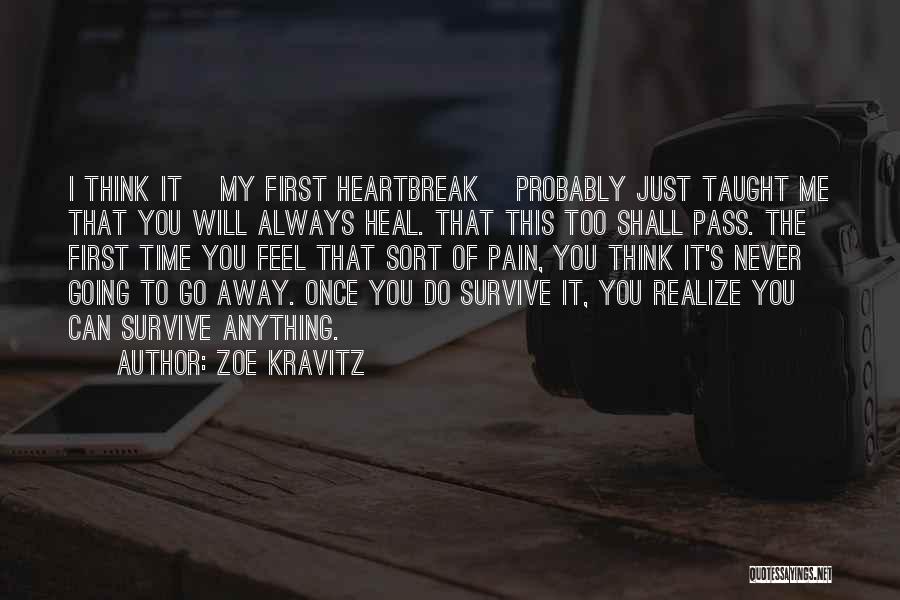 Once You Realize Quotes By Zoe Kravitz