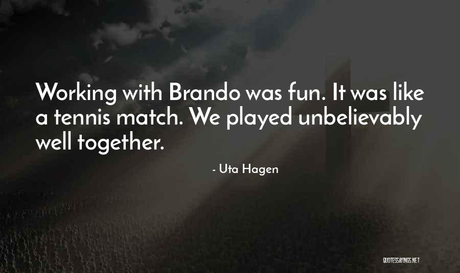 Onderwerpen Gesprek Quotes By Uta Hagen Onderwerpen Gesprek Quotes By Uta Hagen