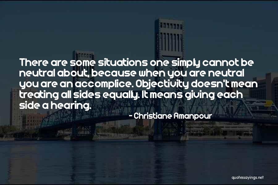 One About Quotes By Christiane Amanpour One About Quotes By Christiane Amanpour