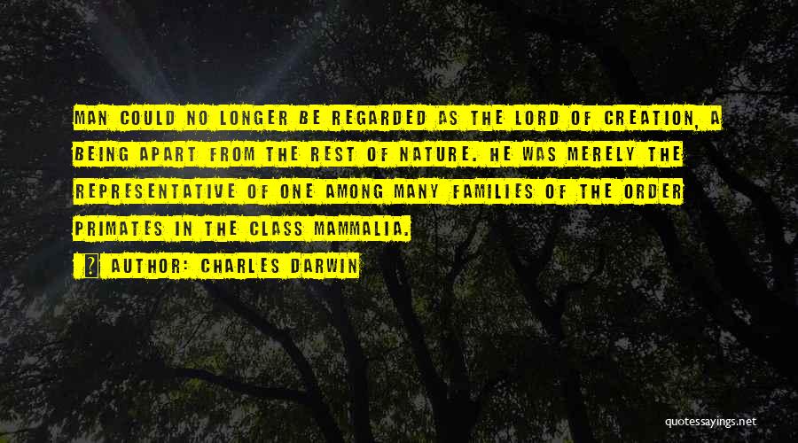 One Among Many Quotes By Charles Darwin