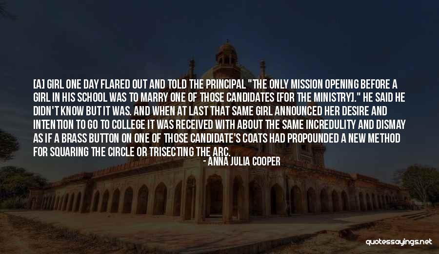One And Only Girl Quotes By Anna Julia Cooper One And Only Girl Quotes By Anna Julia Cooper