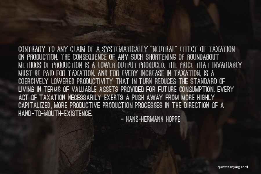 One Away Of The Price Quotes By Hans-Hermann Hoppe One Away Of The Price Quotes By Hans-Hermann Hoppe
