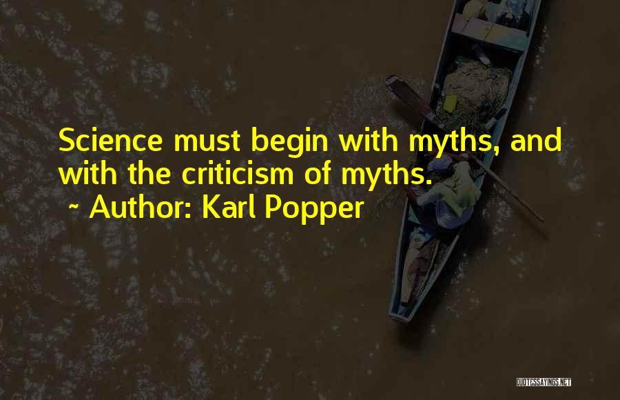 One Backpage Quotes By Karl Popper