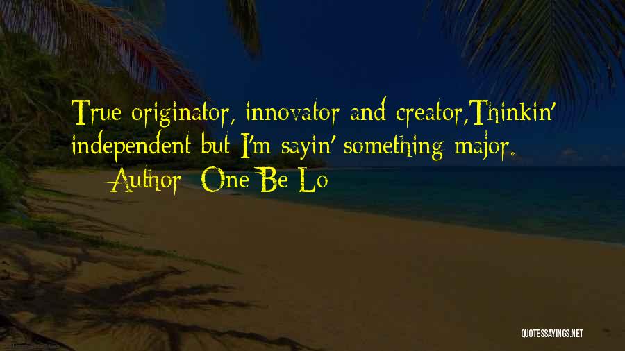 One Be Lo Quotes 943345