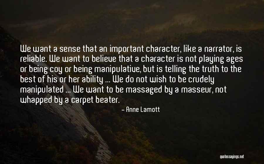 One Beater Quotes By Anne Lamott One Beater Quotes By Anne Lamott