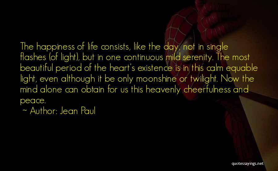 One Beautiful Day Quotes By Jean Paul