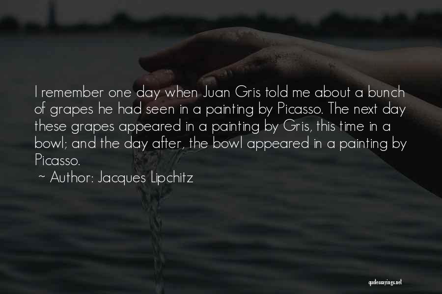 One Day A Time Quotes By Jacques Lipchitz