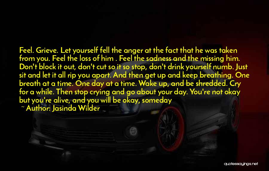 One Day At A Time Quotes By Jasinda Wilder