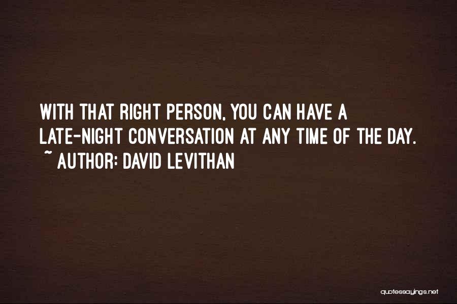 One Day David Levithan Quotes By David Levithan