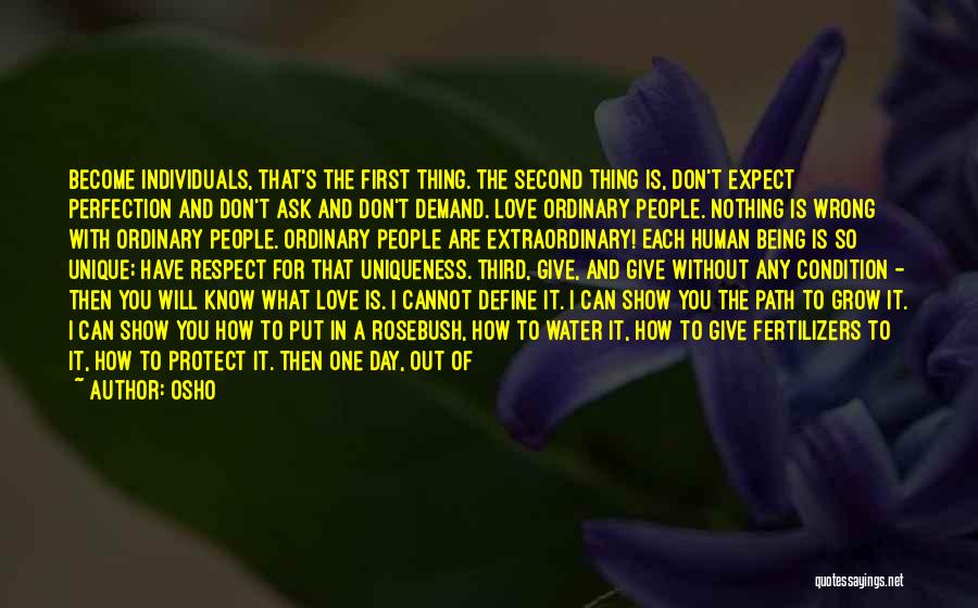 One Day I Will Love You Quotes By Osho