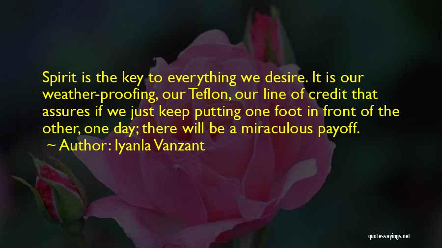 One Day Key Quotes By Iyanla Vanzant