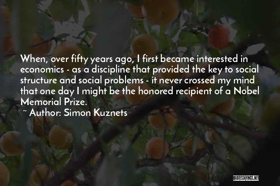 One Day Key Quotes By Simon Kuznets