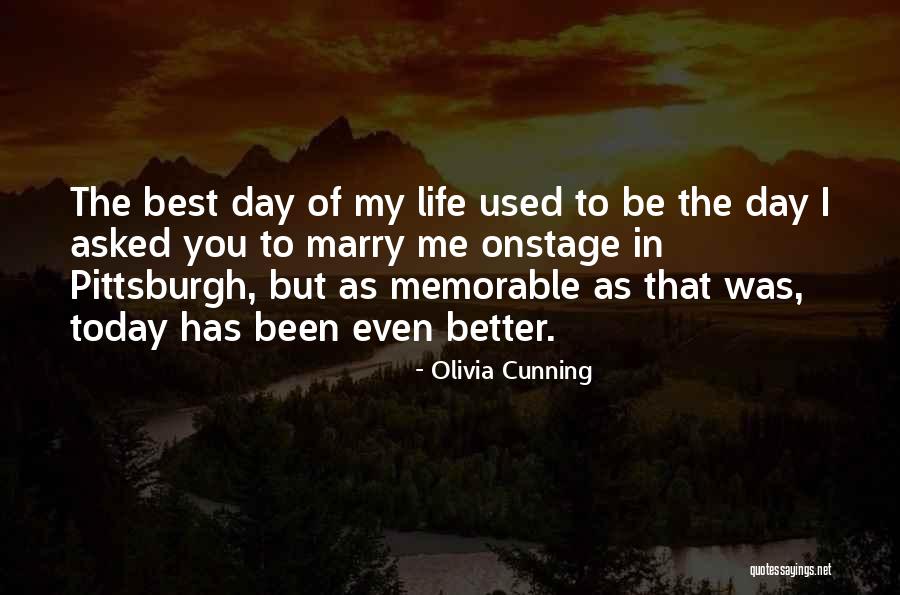 One Day Things Will Get Better Quotes By Olivia Cunning