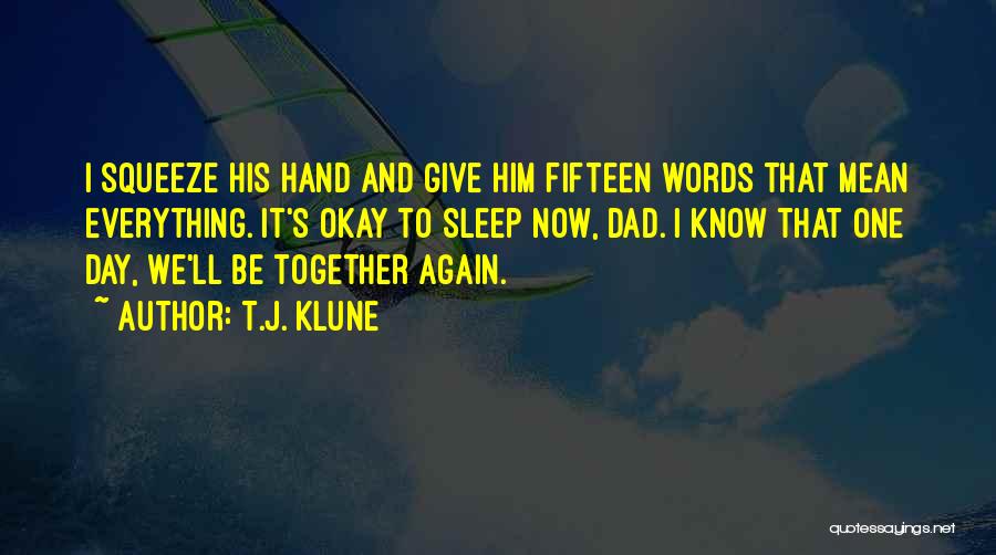 One Day We'll Be Together Quotes By T.J. Klune