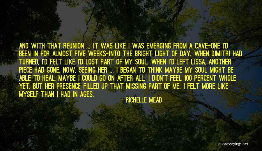 One Day When I'm Gone Quotes By Richelle Mead