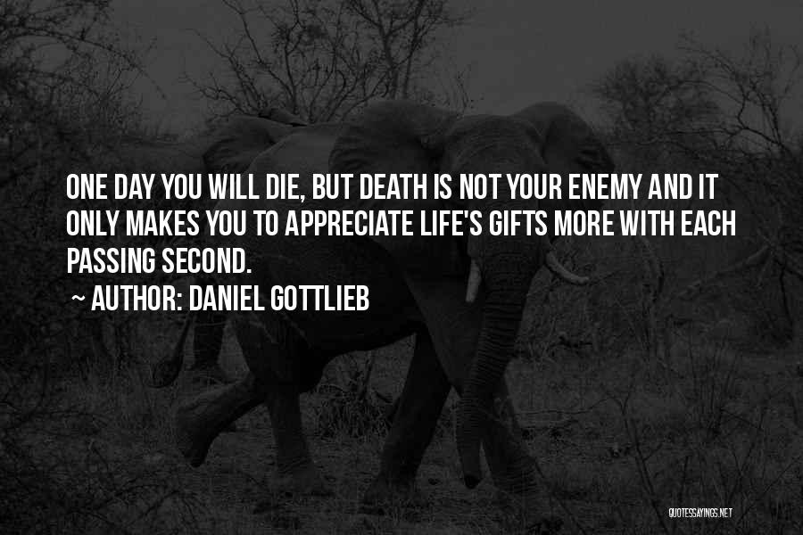 One Day You Will Die Quotes By Daniel Gottlieb