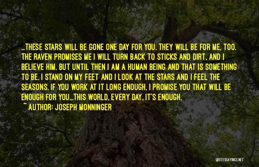 One Day You'll Look Back Quotes By Joseph Monninger