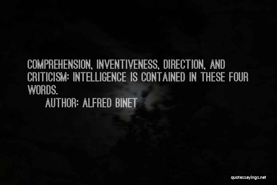 One Direction Four Best Quotes By Alfred Binet