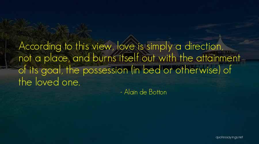 One Direction Love Quotes By Alain De Botton