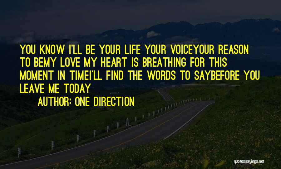 One Direction Love Quotes By One Direction