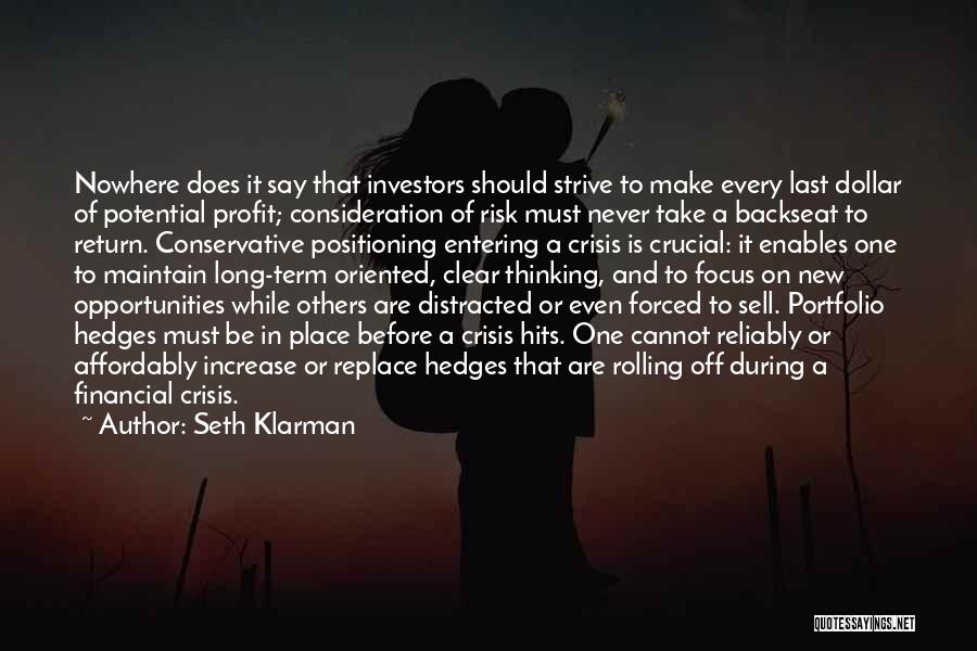 One Dollar Quotes By Seth Klarman