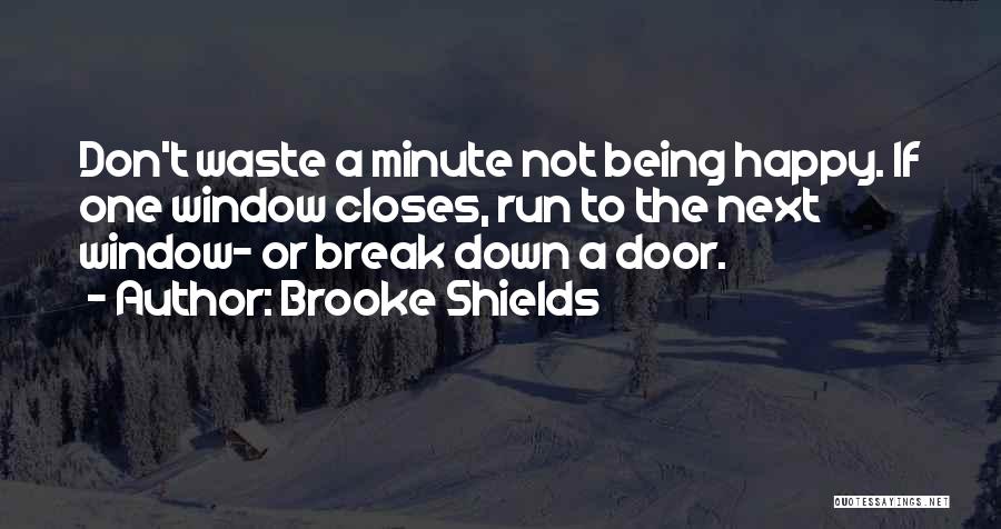 One Door Closes Quotes By Brooke Shields