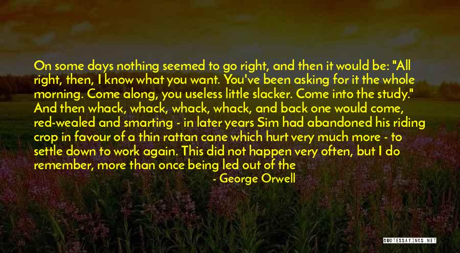 One Down More To Go Quotes By George Orwell One Down More To Go Quotes By George Orwell
