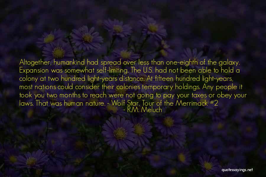One Eighth Of M Quotes By R.M. Meluch One Eighth Of M Quotes By R.M. Meluch